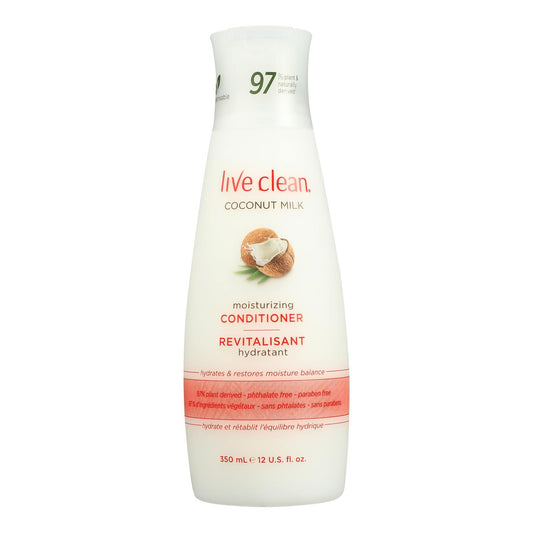 Live Clean Conditioner - Coocnut Milk -12 fl oz.