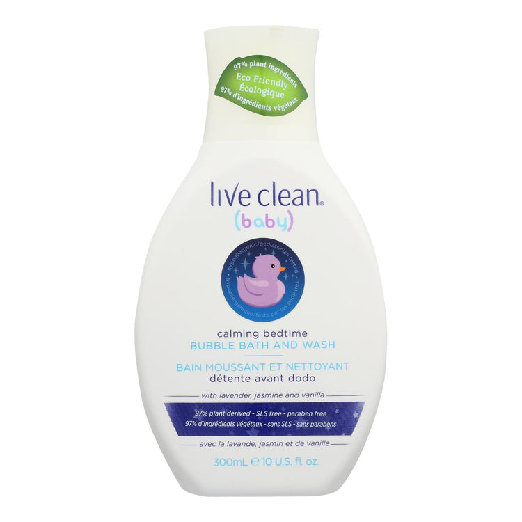 Live Clean Bubble Bath and Wash - Calm- 10 fl oz.