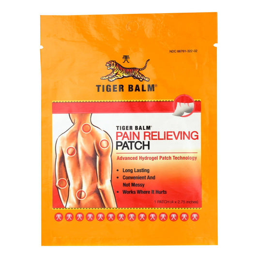 Tiger Balm - Tiger Balm Patch Single Srv - Case of 12 - 1 CT