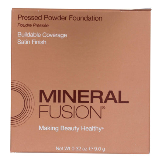 Mineral Fusion - Pressed Powder Foundation - Deep 2 - 0.32 oz.