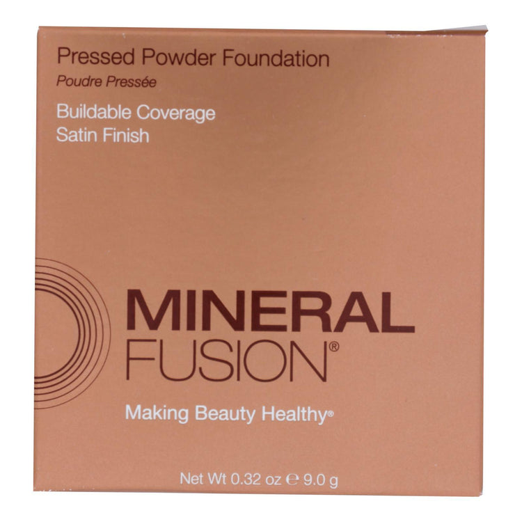 Mineral Fusion - Pressed Powder Foundation - Deep 2 - 0.32 oz.