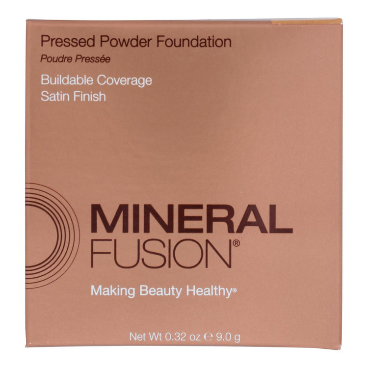 Mineral Fusion - Pressed Powder Foundation - Olive 1 - 0.32 oz.