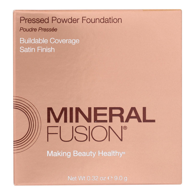 Mineral Fusion - Pressed Powder Foundation - Olive 3 - 0.32 oz.