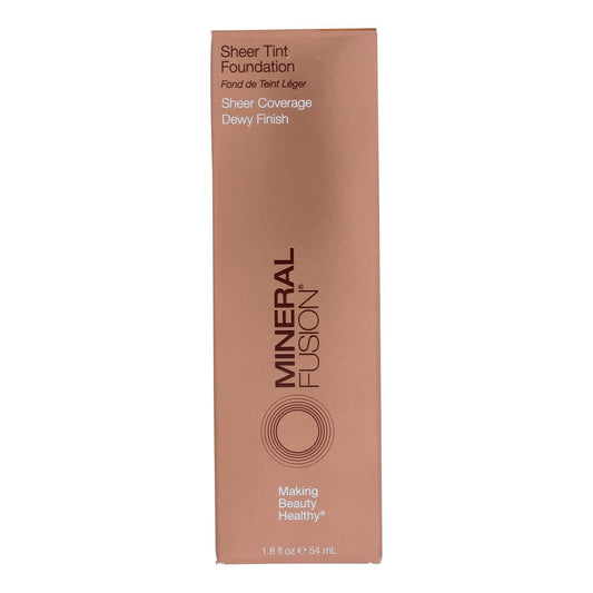 Mineral Fusion - Sheer Tint Mineral Foundation - Warm - 1.8 oz.