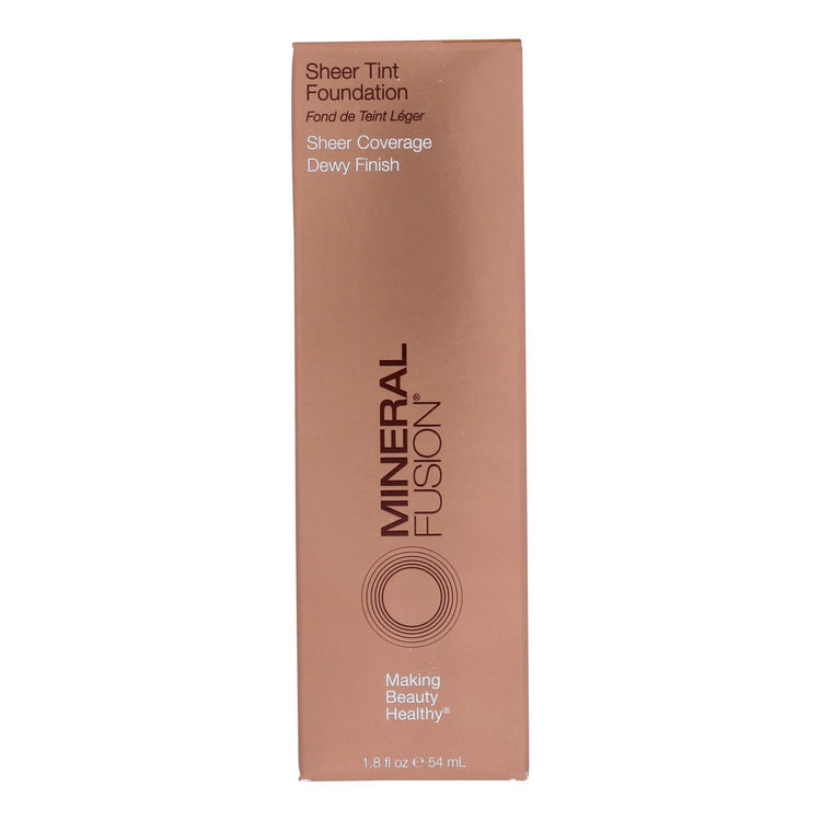 Mineral Fusion - Sheer Tint Mineral Foundation - Warm - 1.8 oz.
