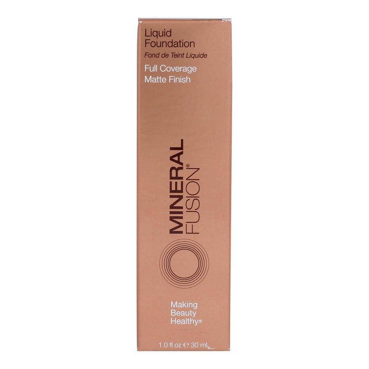 Mineral Fusion - Liquid Mineral Foundation - Deep 1 - 1 oz.
