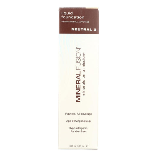 Mineral Fusion - Liquid Mineral Foundation - Neutral 2 - 1 oz.