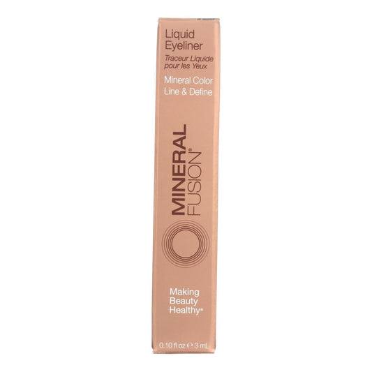 Mineral Fusion - Liquid Mineral Eyeliner - Ebony - 0.1 oz.
