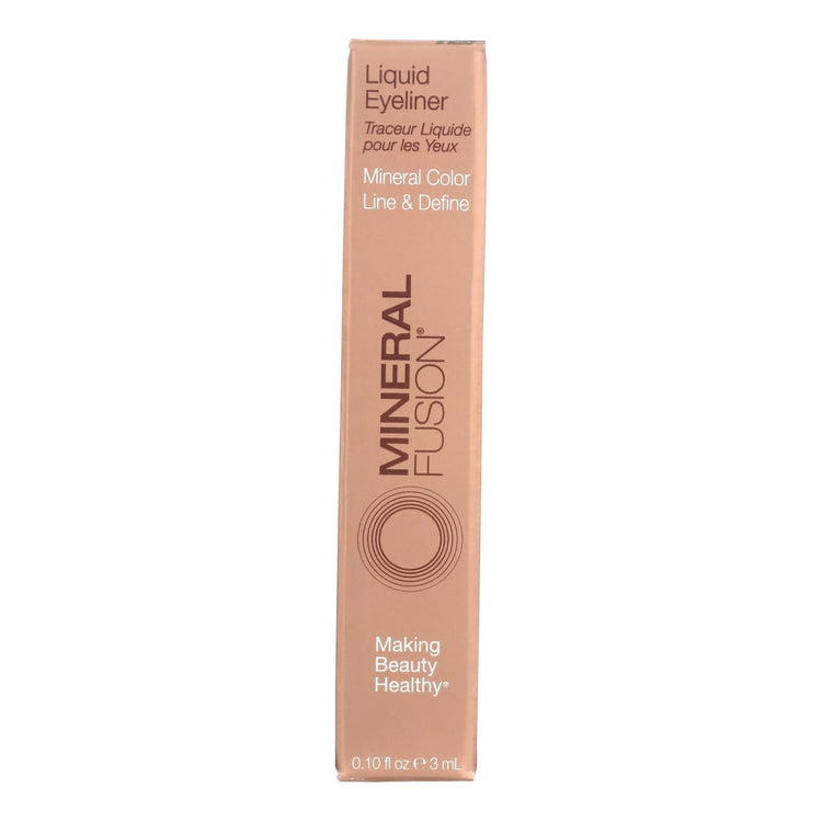 Mineral Fusion - Liquid Mineral Eyeliner - Ebony - 0.1 oz.