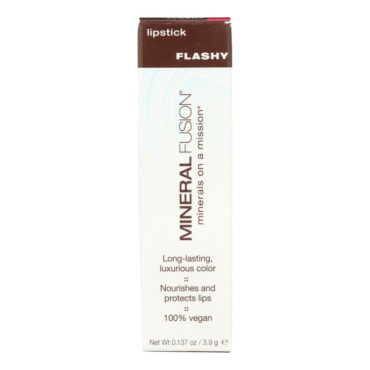 Mineral Fusion - Lipstick - Flashy - 0.137 oz.
