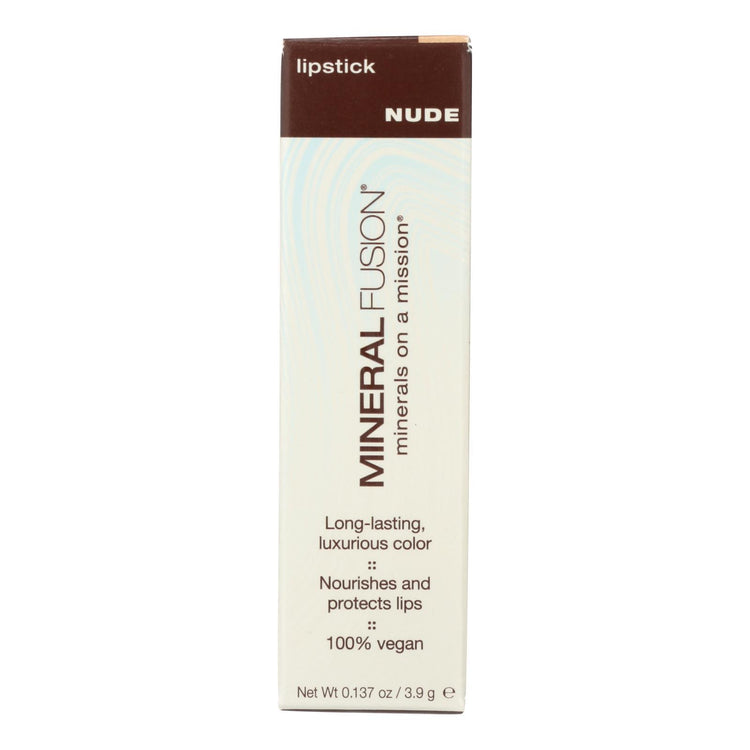 Mineral Fusion - Lipstick - Nude - 0.137 oz.