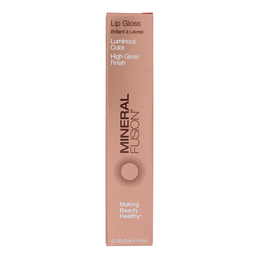 Mineral Fusion - Lip Gloss - Scarlet - 0.135 oz.