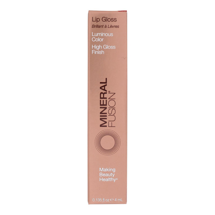 Mineral Fusion - Lip Gloss - Scarlet - 0.135 oz.