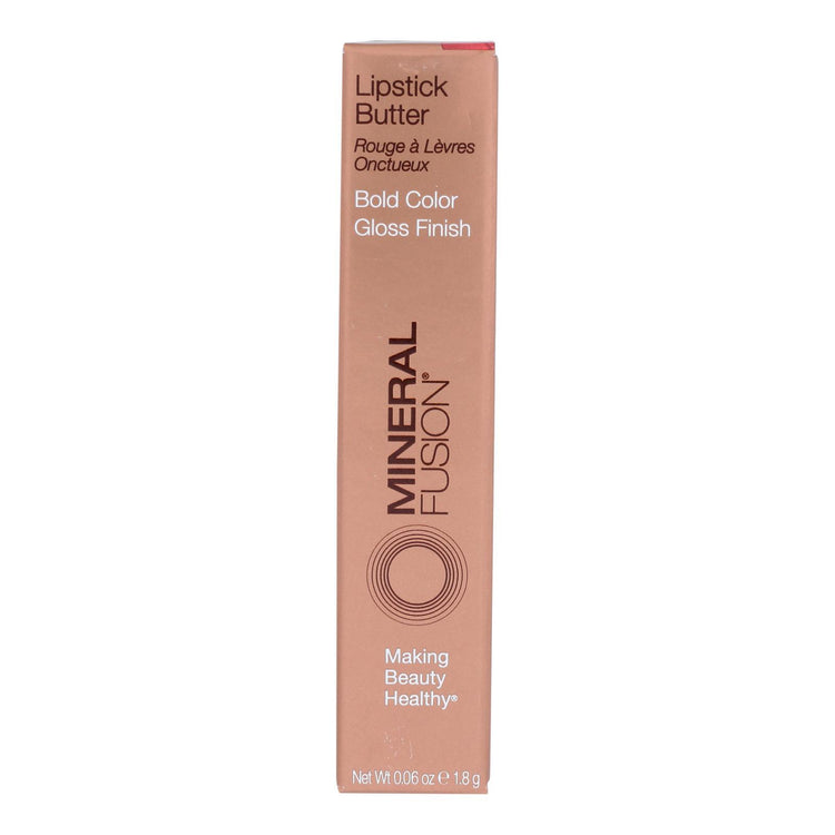 Mineral Fusion - Lipstick Butter - Delicious - 0.06 oz.