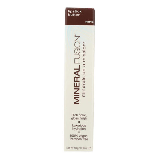 Mineral Fusion - Lipstick Butter - Ripe - 0.06 oz.
