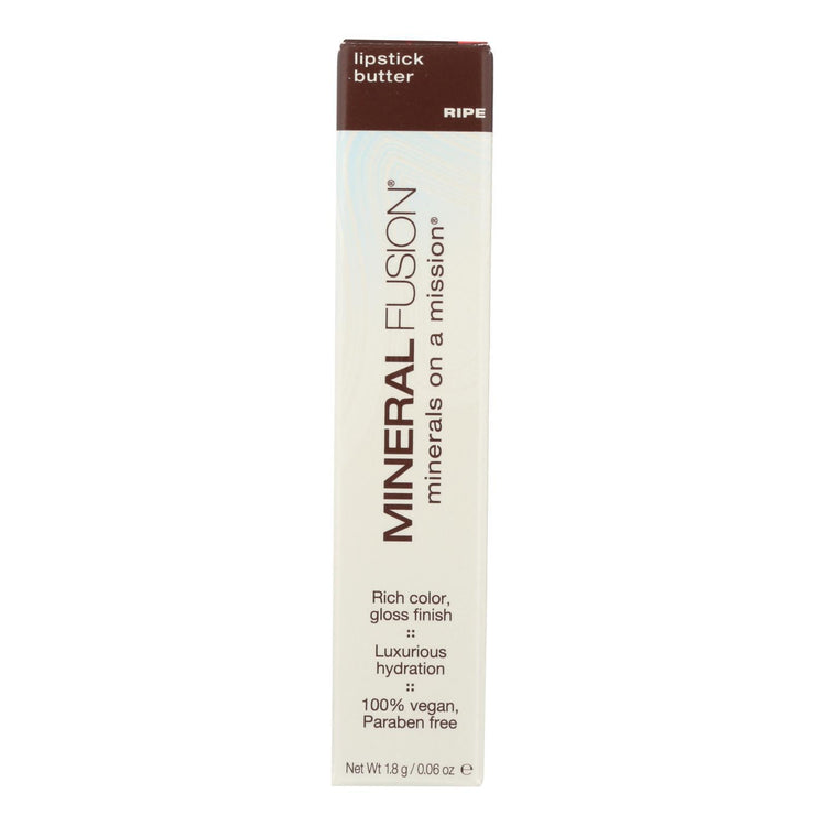 Mineral Fusion - Lipstick Butter - Ripe - 0.06 oz.