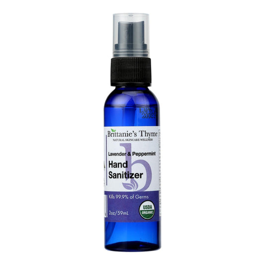 Brittanie's Thyme - Organic Hand Sanitizer - Lavender - 2 oz.