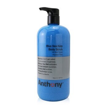 Logistics For Men Blue Sea Kelp Body Scrub  946ml/32oz