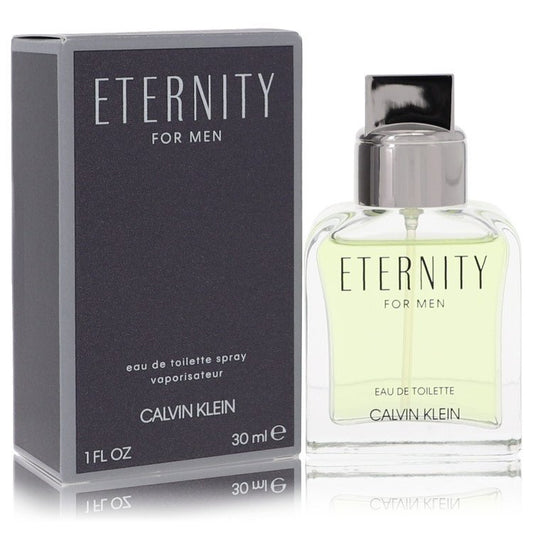 ETERNITY by Calvin Klein Eau De Toilette Spray 1 oz (Men)