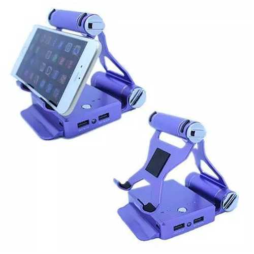 Podium Style Stand With Extended Battery Up To 200% For iPad, iPhone And Other Smart Gadgets