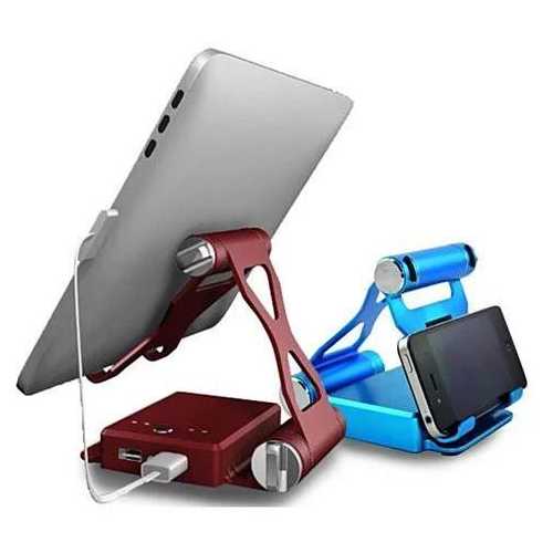 Podium Style Stand With Extended Battery Up To 200% For iPad, iPhone And Other Smart Gadgets
