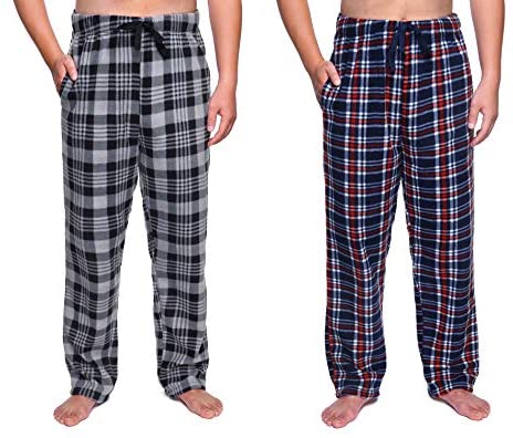 Men's 2-Pack Micro Fleece Pajama Pants