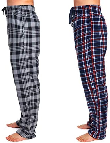 Men's 2-Pack Micro Fleece Pajama Pants