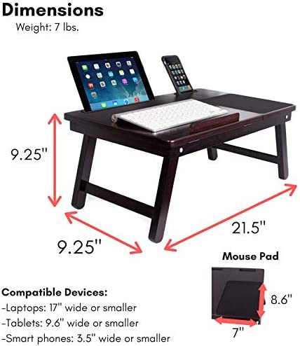 Multi Tasking Laptop Bed Tray
