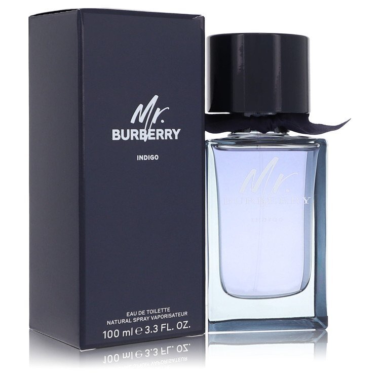 Mr Burberry Indigo by Burberry Eau De Toilette Spray 3.3 oz (Men)