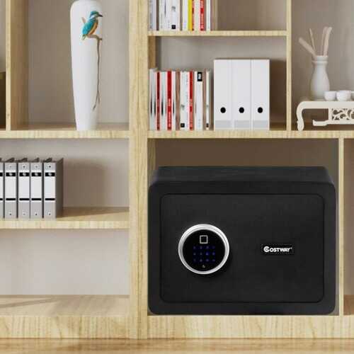 Fingerprint Safe Box Security Box with LED Light