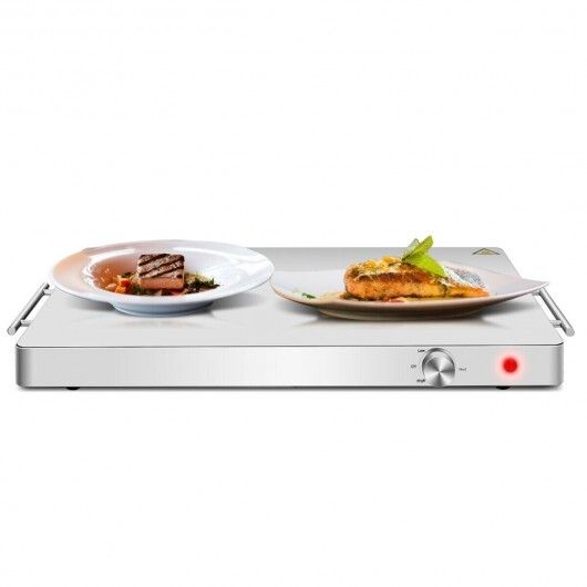 Stainless Steel Electric Warming Tray Food Dish Warmer