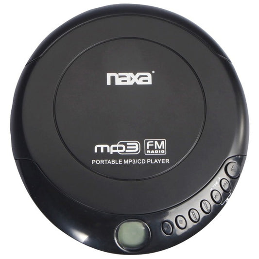 Naxa Slim Personal Anti-shock Cd Player And Fm Radio (pack of 1 Ea)