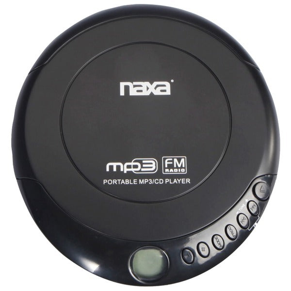 Naxa Slim Personal Anti-shock Cd Player And Fm Radio (pack of 1 Ea)